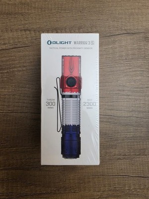 Olight Warrior 3S Tricolore - France Exclusive - Patriotic Flag - RARE