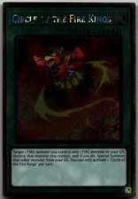 Circle of the Fire Kings (Platinum Secret Rare) Platinum Secret Rare Quarter Cen