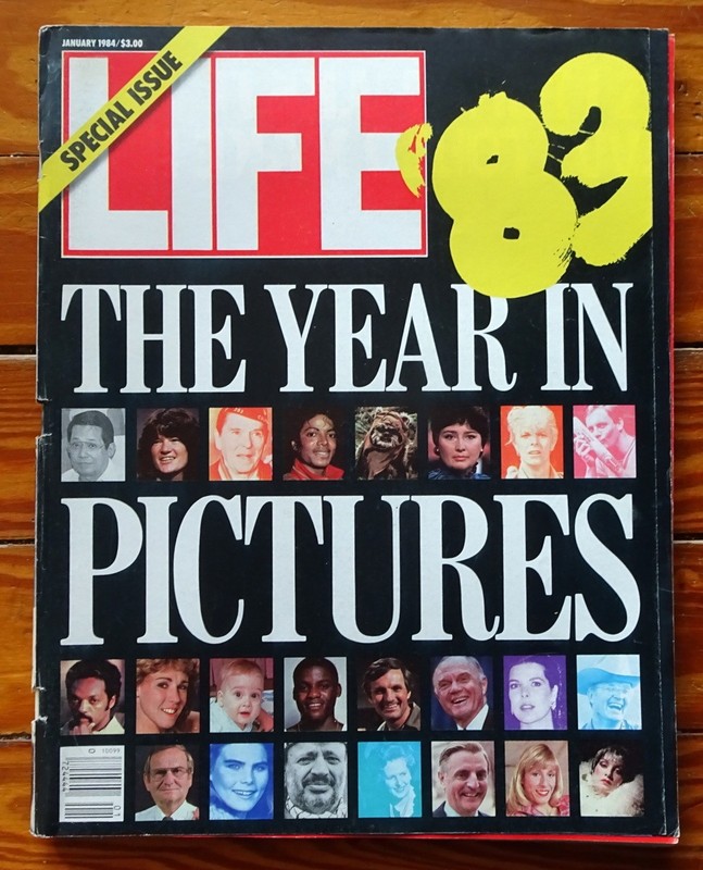 Life Magazine: January, 1984  "The Year in Pictures '83" Special Issue re: 1983