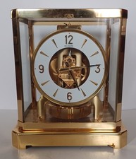 Vintage 1970s Jaeger LeCoultre Atmos 15 Jewel Mantle Clock: Works