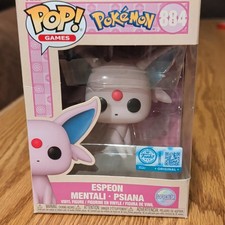 Funko Pop! Vinyl Pokémon Espeon Soft Color Pop! Games Box 884 91963