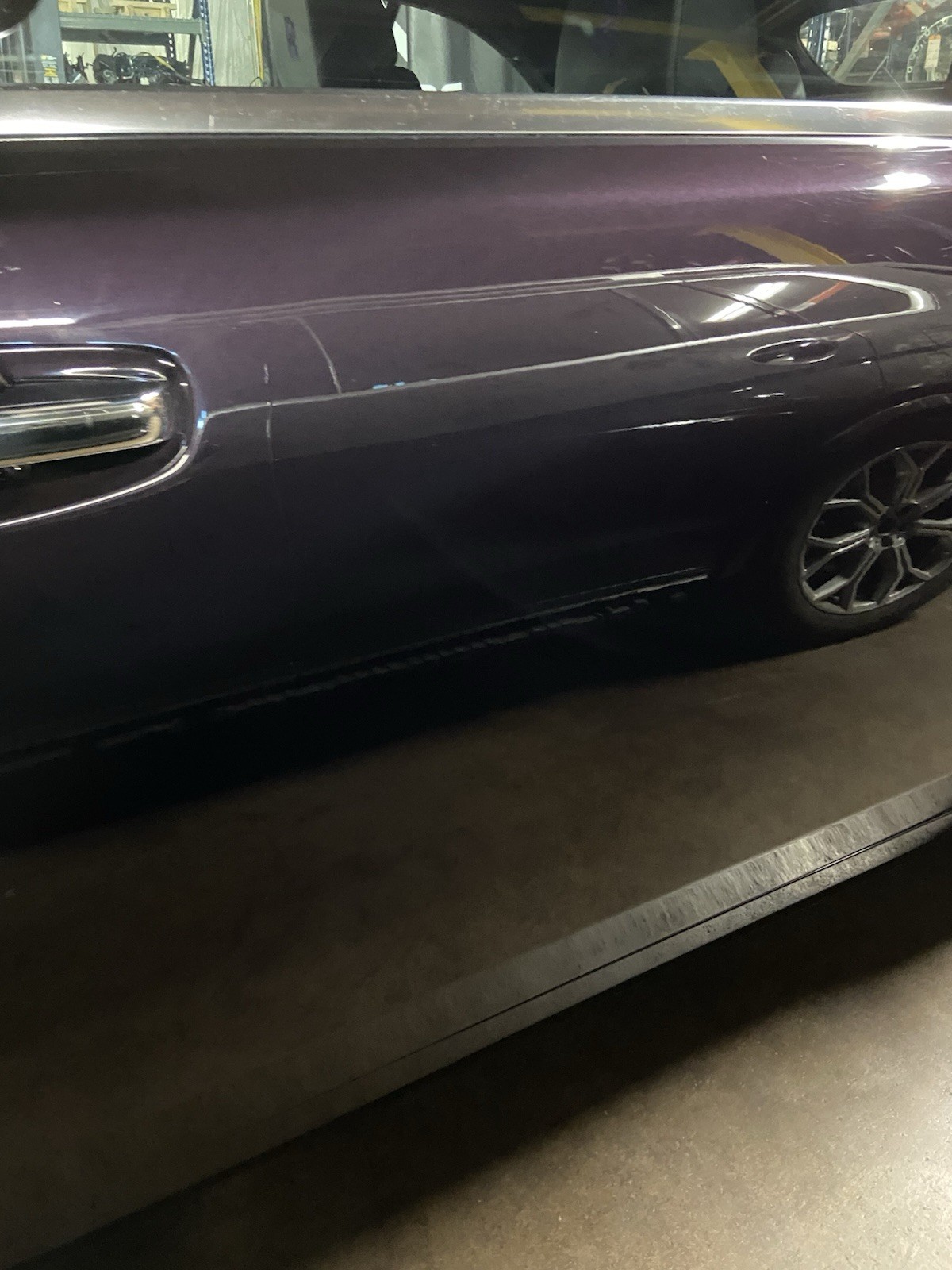 2017-2023 Rolls Royce Dawn Front Left Door Assembly Purple R95 OEM *NOTE*