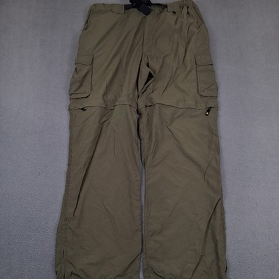 Boy Scouts of America Switchback Convertible Cargo Pants Mens Large Olive Nylon