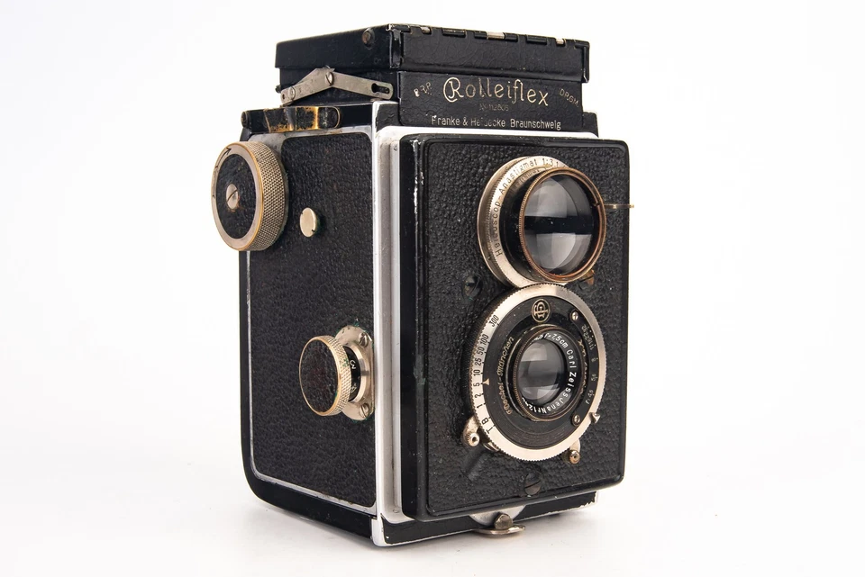 Cámara Rollei Original Rolleiflex K1 TLR 6x6 con Lente Zeiss 7,5 cm f/4,5 Tessar V26 Foto 2 de 4