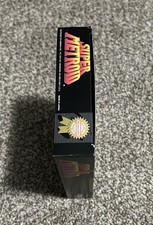 Super Metroid SNES CIB Complete NICE BOX Super Nintendo RARE Near Mint VGC LOOK!