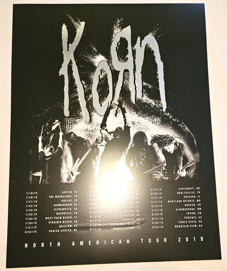 KORN サイン入り 販促ポスター A2 Oildale 希少 コーン Korn Posters for sale | eBay