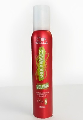 Wella Shockwaves Volume Hair Styling Mousse/Ultra Strong Hair Spray #5 PIck Your
