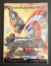 Magic: The Gathering Marvel Captain America, First Avenger Mythic Rare Foil 0088