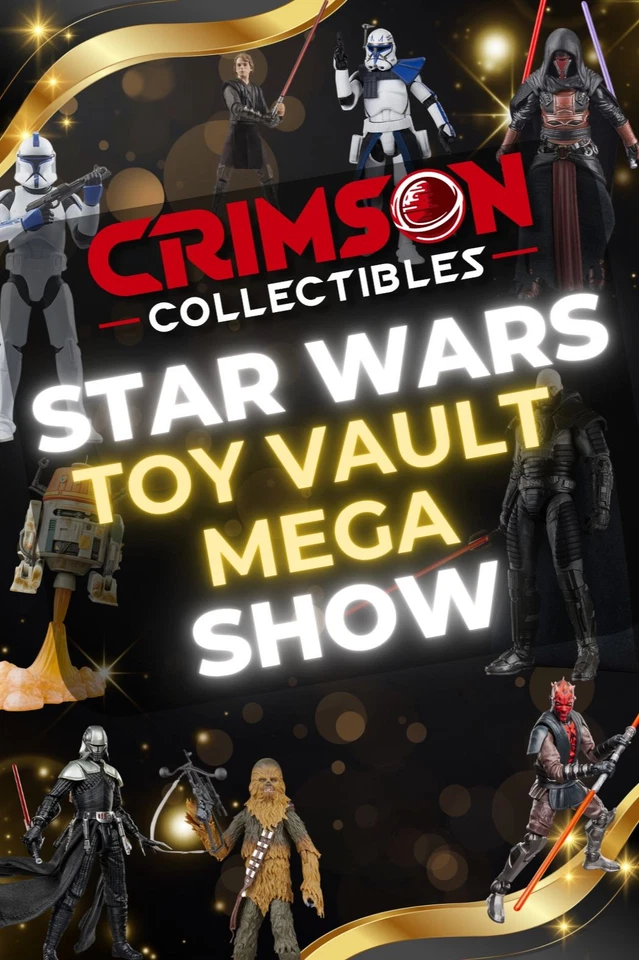 🚀 Star Wars Toy Vault Mega Show! 🔥 Modern-Vintage-Loose-Sealed