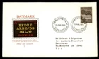 Mayfairstamps Denmark FDC 1973 Gears Arbejdstilsynet First Day Cover aax_67107
