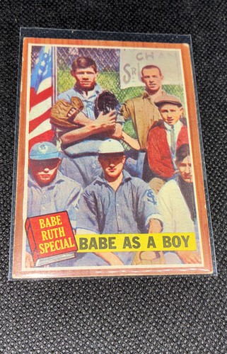 Babe As A Boy #135 card