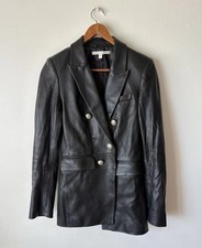 Veronica Beard Dickey Double Breasted Black L...