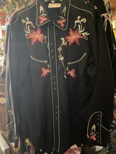 Scully Men  s Western Shirt XL