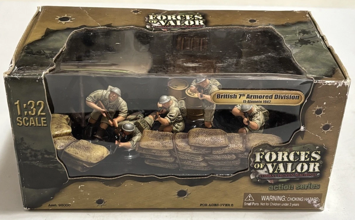 FORCES OF VALORシリーズ5個まとめ売り♪ Forces of Valor Die-cast 1:32 Military & Adventure Action Figures