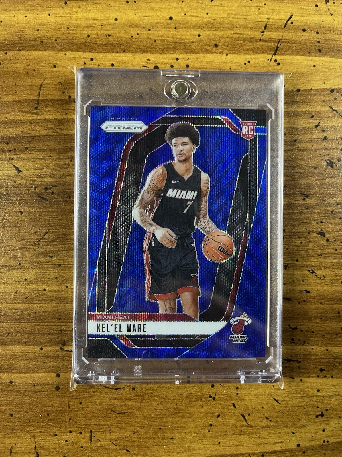 2024-25 Prizm Kel'el Ware RC /125 Blue Wave #248 Rookie