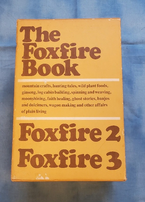#ad Vintage 1970s The Foxfire Book Set Numbers 1 3 Wigginton Homesteading Prepper $49.99