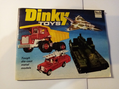 Dinky Toys  Gesamtkatalog - Querband  1973  No.09  - 40 seiten