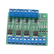 3-20V to 3.7-27VDC 10A PWM MOS FET Module, PWM 4-Channel PLC Amplifier