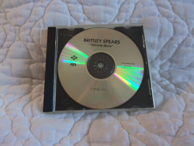 BRITNEY SPEARS GIMME MORE CD SINGLE PROMO JIVE 2007 BLACKOUT ALBUM DANCE POP EDM
