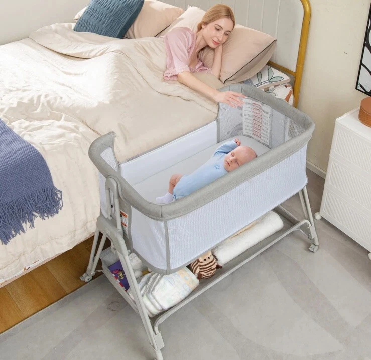 Inclined top bedside sleeper