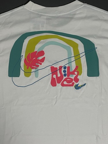 NWT Nike NSW Max 90 Spring Break T-Shirt DR9826-100 Men Size Medium RARE Rainbow - Picture 4 of 5