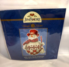 Mill Hill - Jim Shore - Nordic Snowman - Beaded Cross Stitch Kit - JS20-1916