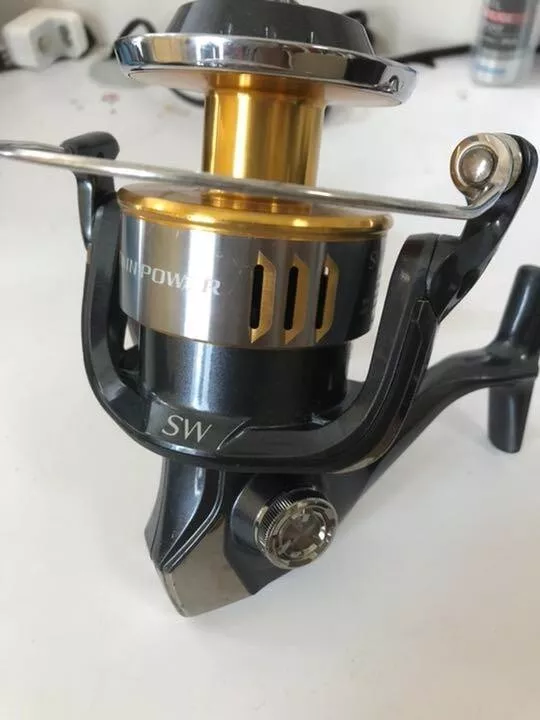 SHIMANO 15 Twin Power SW 14000XG Spinning Reel Used F/S