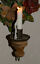 Miniaturansicht 4  - Biedermeier, Wandapplike, Metallblumen, Kerzenständer, Wandlampe, 62,0 cm