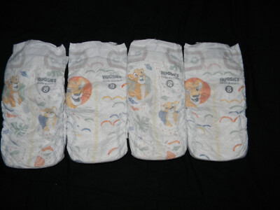 Huggies little movers Disposable Diapers Size over 46 Lb Lbs