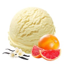 Vanille Grapefruit Eis Speiseeis Pulver 1 kg