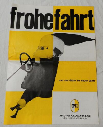 Magazin - Opel Frohe Fahrt Nr.? Nachrichtenblatt für Opelfreunde ca. 1960 (A51) - Bild 1 von 2