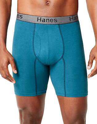 Hanes Men's Boxer Briefs 3 pack Comfort Flex Ultra Soft Cotton