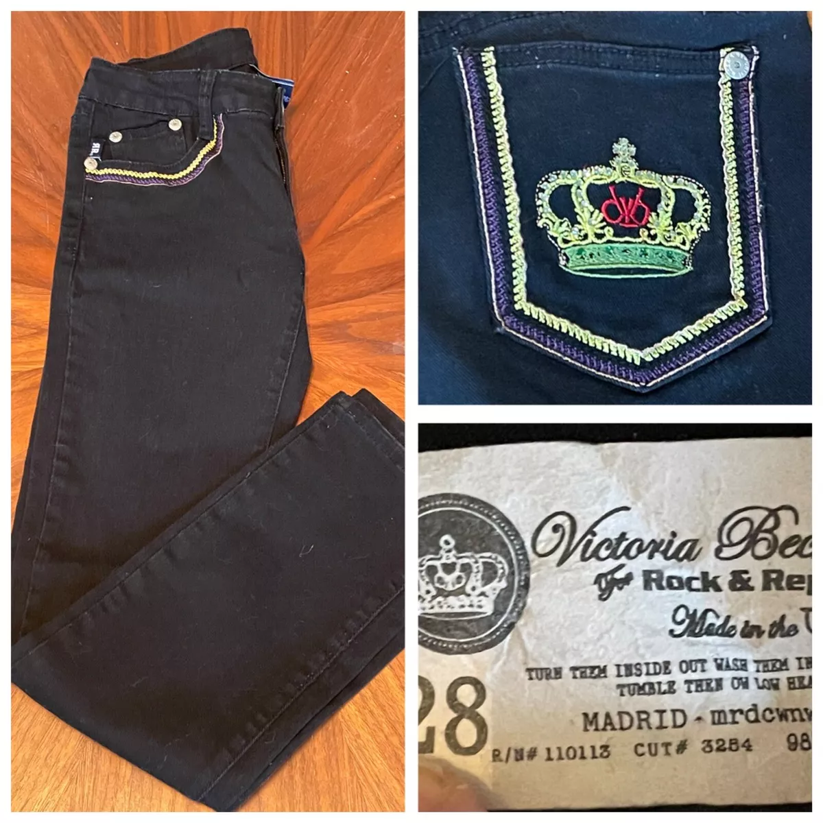 Victoria beckham hotsell jeans crown