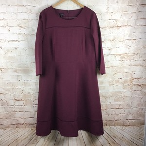 burgundy dress size 16