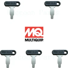 5 Multiquip Roller Compactor Buggie Trowel Ignition Keys 35111880013 Generac