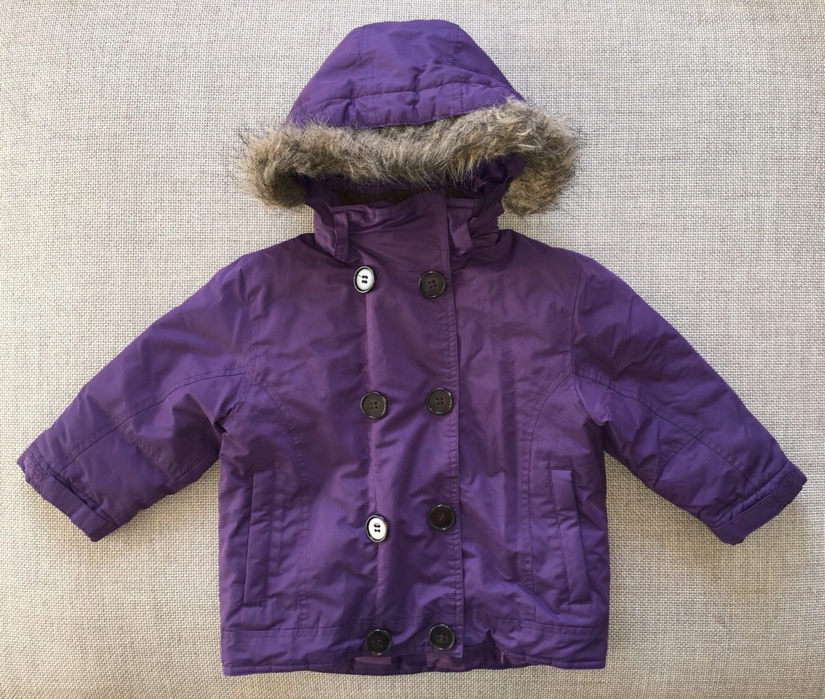 Rodeo Sports at C&A Skijacke 104 Jacke lila abnehmbare Kapuze