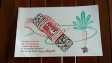 BUVARD ancien-CHICOREE LEROUX-tresor de santé-frais de port offert!