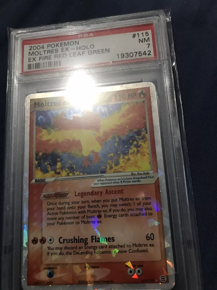 Moltres ex - EX FireRed & LeafGreen Pokémon card 115/112