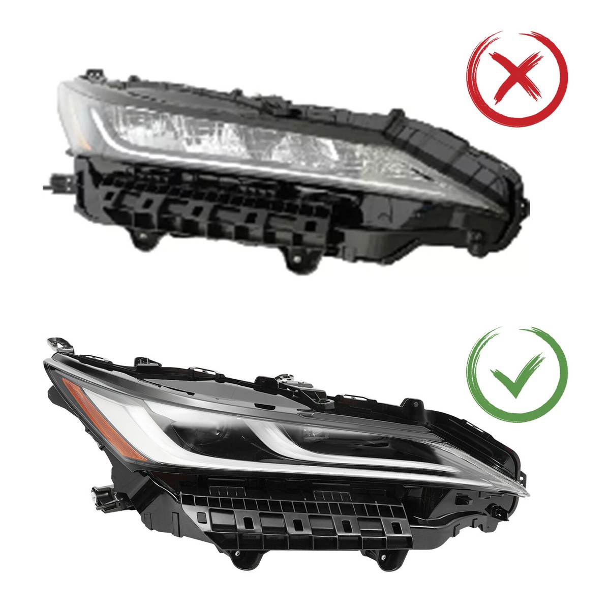 Right Side Headlight Headlamp For Toyota Venza 2021-2024 81110