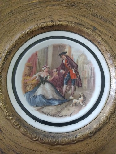 Plato de pared de latón Sweet Oranges Cries of London Regency Bone China Inglaterra Martha - Imagen 4 de 11