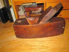 Antique OWASCO Tool Co 8-in coffin Wood Block Plane