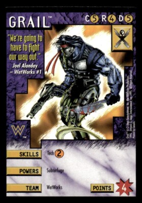 1995 Wildstorms Trading Card Game Grail Wetworks Promo NM | eBay