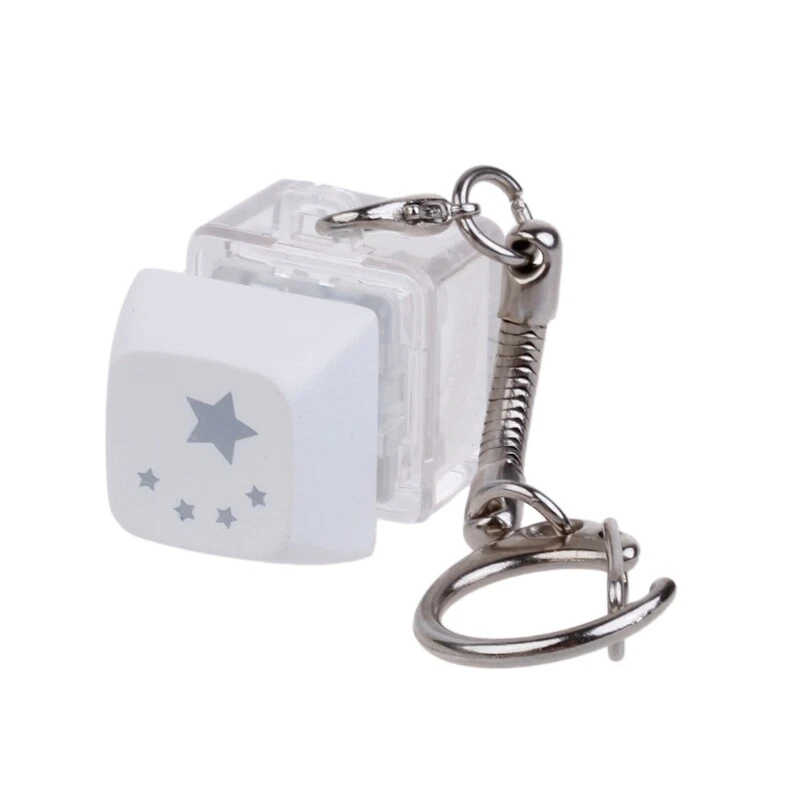 Mechanical Keyboard Switch Tester Stress Relief Keychain Toy Gift 1PC