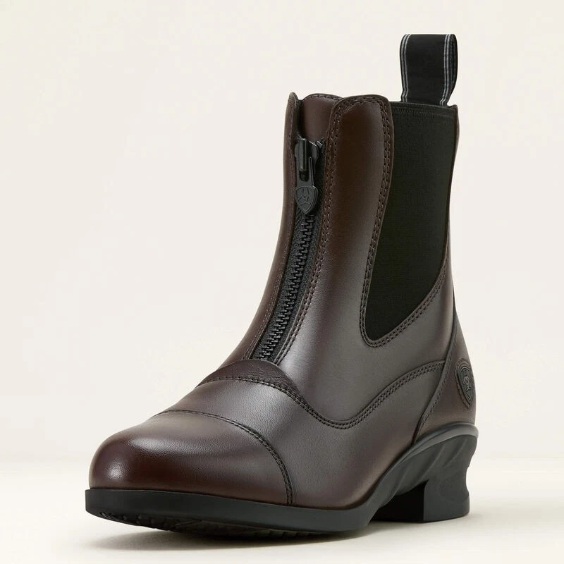 ARIAT HERITAGE CONTOUR HALF CHAP Black | De Kroo Equestrian
