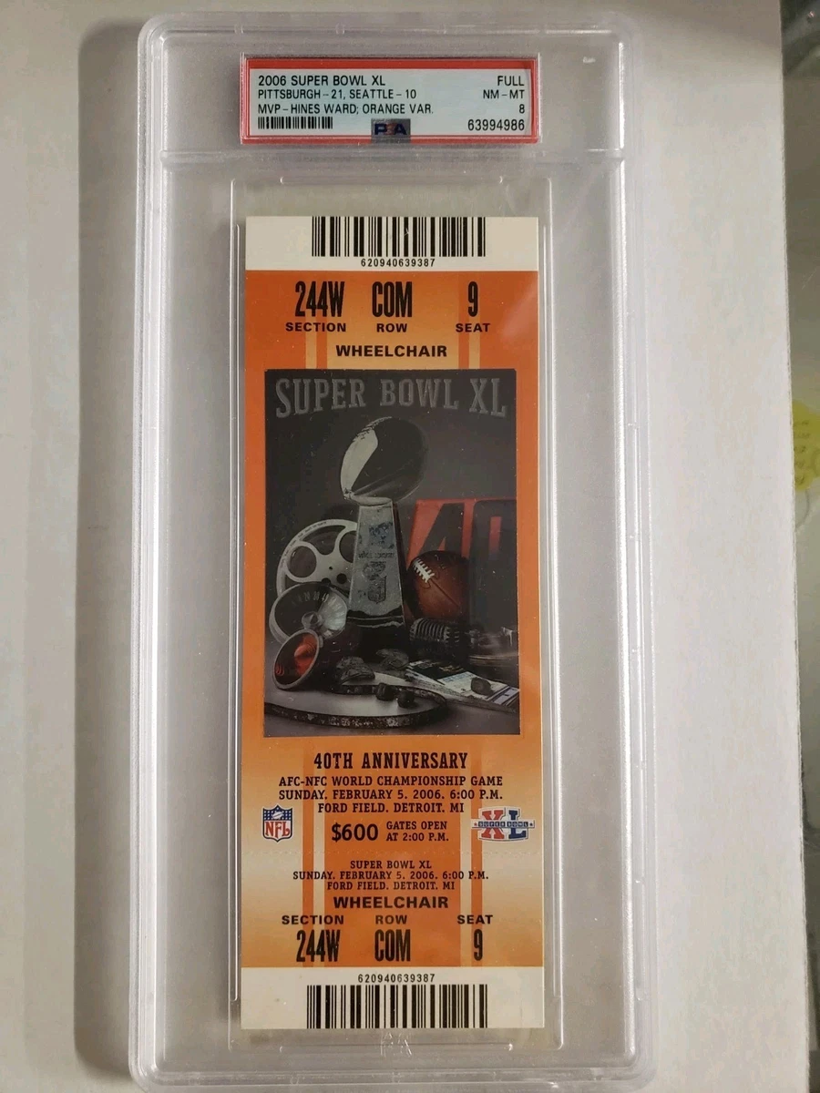 Super Bowl In Vintage Sports Ticket Stubs for sale | eBay