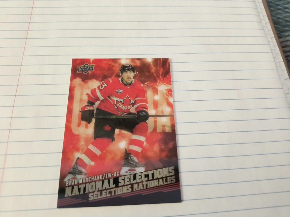 2025-26tim Hortons upper Deck national selections brad Marchand - Image 3 of 4