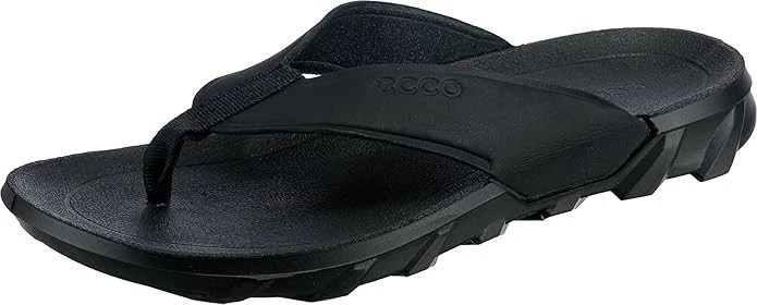 ECCO Unisex Adult MX Flipsider Flip-Flop Black New