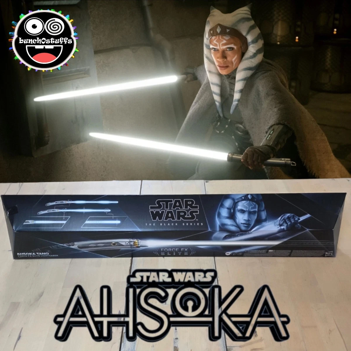 Star Wars The Black Series Ahsoka Tano Force FX Elite Electronic