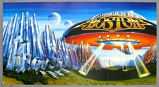 BOSTON – rare original 1978 Epic/Sony Inc. promo poster *DON'T LOOK BACK*