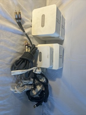 Sonos CONNECT Gen 1 Wireless Audio Streamer Receiver- X3-S1 App+ 1 Sonos Bridge